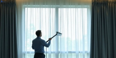 Commercial curtain stain removal service carlton-vic hotels offices restaurants