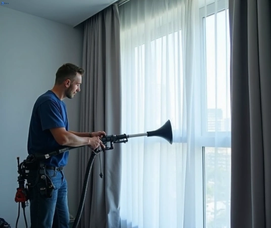 Professional curtain stain removal process equipment Matty Curtain Cleaning carlton-vic